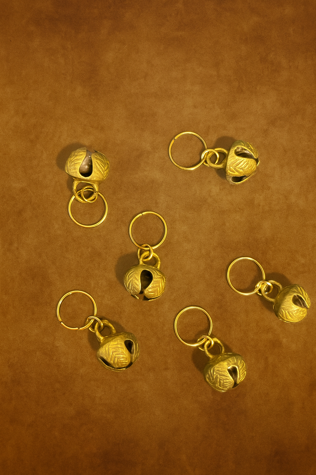 Spiritual Brass Bell Loc/Hair Jewelry