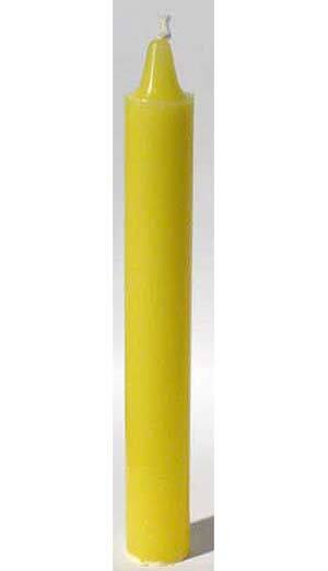 Yellow Ritual Candle (One, 6")