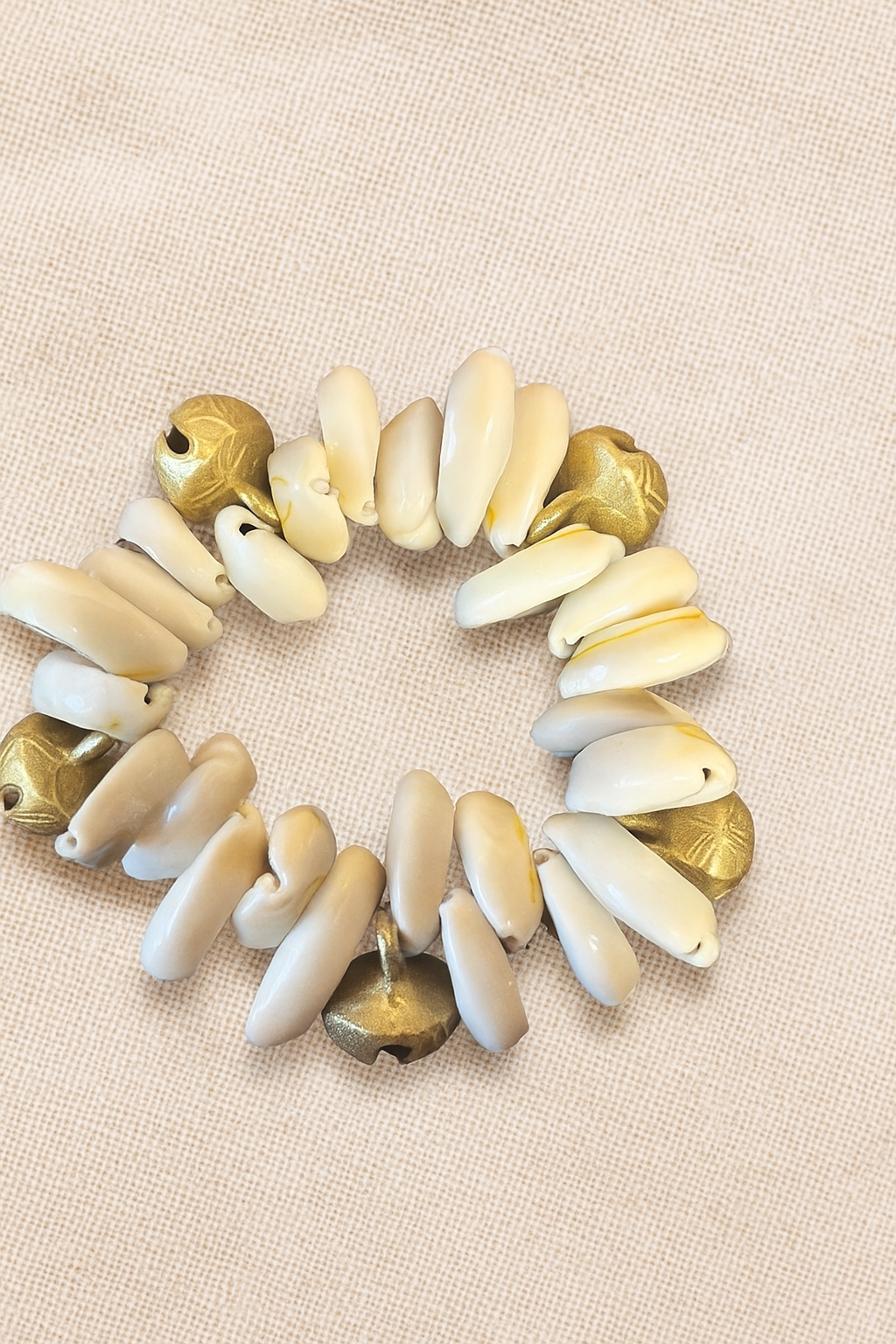 Cowrie Shells & Brass Bells