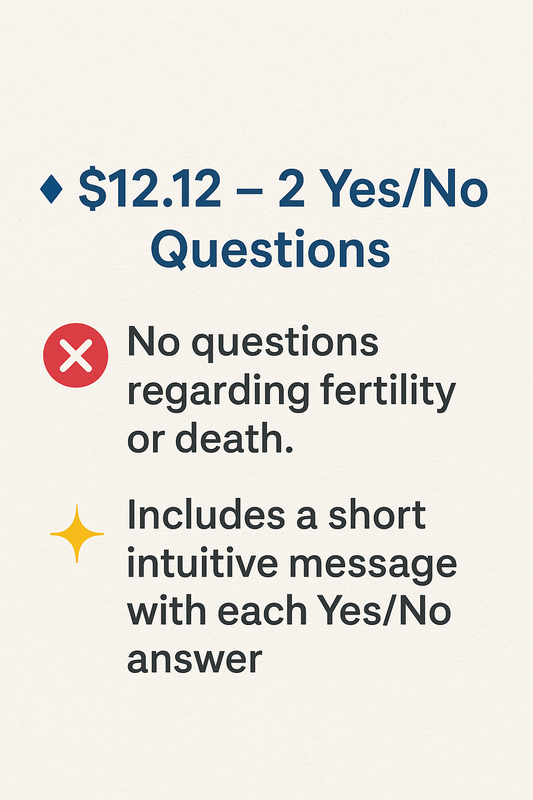 2 Yes/No Questions